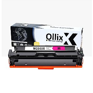 Toner Compatível HP | COM CHIP | 230X | W2303X | MAGENTA | 5.5K | Ollix