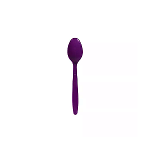 Colher Master Roxa para Açai 50un | Plastilania