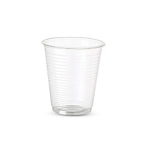 Copo Descartável Transparente 180ml 100un | Copobras
