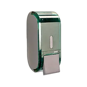 Saboneteira Urban Compacta Verde Glass | Premisse