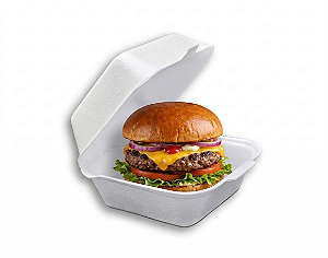 Bandeja Hamburgueira EPS Branca HM-02 | Meiwa
