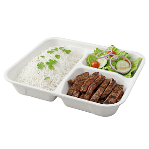 Bandeja Térmica EPS HF-90/3 Divisória Funda S/TP C/100 | Fibraform