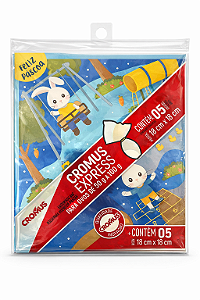 Embalagem Para Ovo de Pascoa Sortido 18 x 18 cm | Cromus