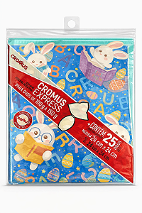 Embalagem Para Ovo de Pascoa Sortido 24x24 cm | Cromus