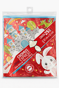 Embalagem Para Ovo de Pascoa Sortido 32x32 cm | Cromus