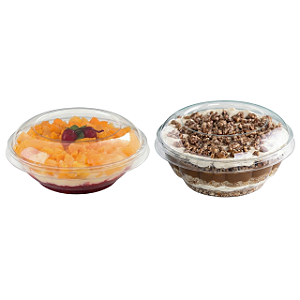 Embalagem para Doces e Salgados com Tampa G-684 750ml - 10 un | Galvanotek