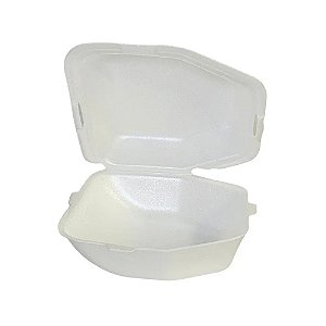 Bandeja EPS MXF-1 para Frango Branca - 100un | Meiwa