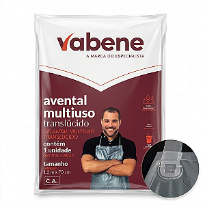 Avental PVC Multiuso Translúcido 120x70 (CA 27070) | Vabene