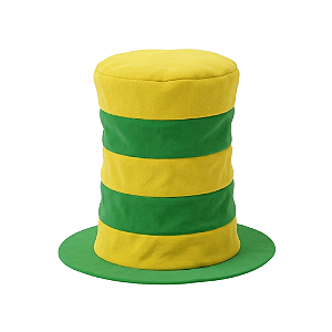 Cartola Listrada Verde e Amarelo Brasil Copa Do Mundo | Modamix