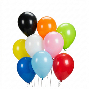 Balão Liso 12” Redondo – Cores Variadas | Pic Pic