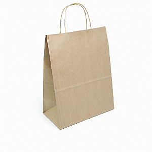 Sacola kraft 30,5x11,5x38 - 10un | LC Embalagens