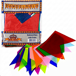 Bandeirao de Plastico 10MT | Real Seda