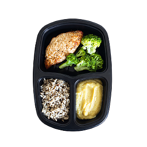 Bandeja G-330 Preta 1150ML C/03 DIV | Galvanotek