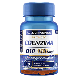 Coenzima Q10 100mg Catarinense 30 Cápsulas