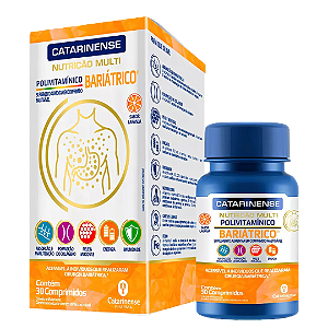 Polivitamínico Bariátrico Multi 30 Cpr Catarinense Sabor SABOR LARANJA