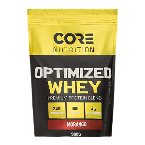Optimized Whey 900g - Core Nutrition - Morango