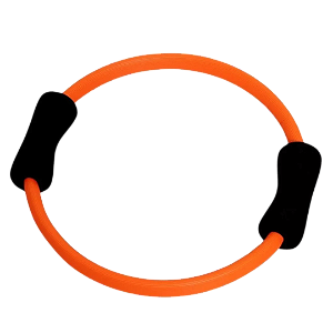 Arco Anel Flexivel P/ Pilates Circulo Mágico Flex Ring Live Cor Laranja