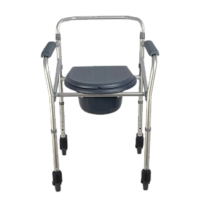 Cadeira De Banho Higienica Adulto Aluminio Dobravel 100 Kg