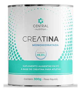 Creatina Monohidratada 300g Central Nutrition Sabor Neutro