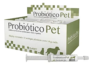 Caixa De Probiotico Avert - Display Com 12 Seringas De 14 G