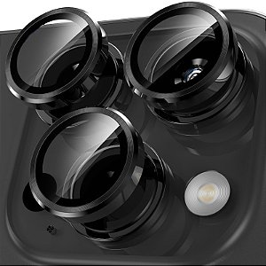 Lente de Câmera - Brava® - iPhone 15 Pro e 15 Pro Max – Titânio Preto.