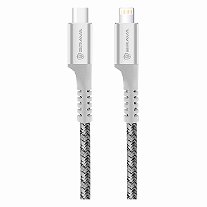 Cabo Kevlar BRAVA® 65W USB-C para Lightning – Resistência e Alta Velocidade