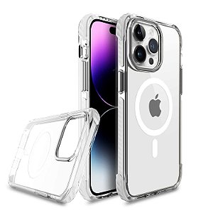 Capa EcoTech BRAVA® – iPhone 15 Pro Max (Branco)