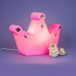 Luminaria Coroa Rosa