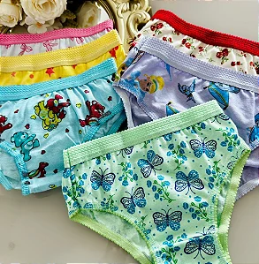 Calcinha infantil Cós