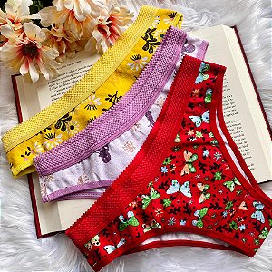 CALCINHA VANESSA ALGODÃO CONFORTO