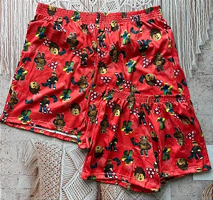 KIT CUECAS SAMBA CANÇÃO EM SUEDE PAI E FILHO - ROBLOX