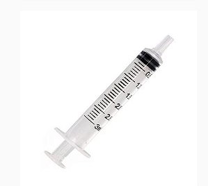 Seringa Hipodérmica sem Agulha Luer Slip -  5ML - Medix