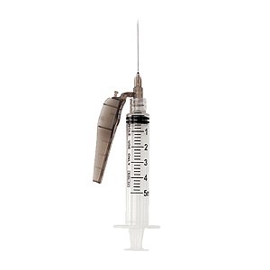 Seringa Luer Lock 5ML Com Agulha de Segurança