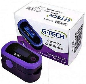 Oxímetro de Pulso G-Tech Modelo OLED GRAPH