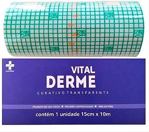 Curativo Transparente 15Cmx10M - Vitalderme
