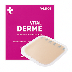 Curativo Hidrocoloide 15X15 Ultra Fino  Com 5 Unidades - Vitalderme