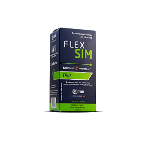 Flex Sim Trio 30 cápsulas - TRB Pharma