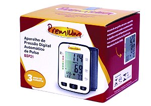 Aparelho de pressão digital de pulso Premium BPSP21 - G-TECH