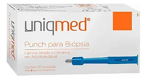 Punch Dermatológico Estéril 4mm - Uniqmed