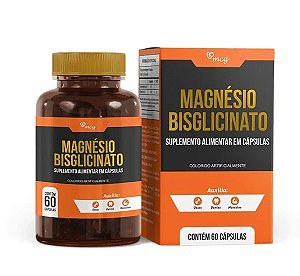 Magnésio Bisglicinato MCG com 60 Cápsulas