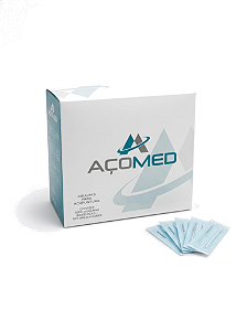 Kit 100 Agulhas Acupuntura Acomed 0,25x30mm Estéreis