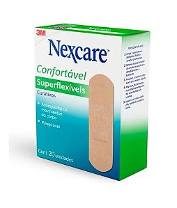Curativos Superflexíveis Nexcare 20 Unidades - 3M