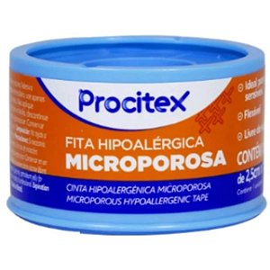 Fita Microporosa Hipoalergênica Procitex Branca 2,5cm X 10m – Cremer