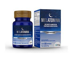 Melatonina 90 capsulas - Sabor: Maracujá - MCG
