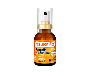 Melagriao Spray - Propolis e Gengibre - Sabor: Laranja 30ml