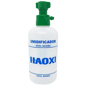 Umidificador de O2 250ml - Frasco plástico - Haoxi
