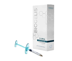 Preenchedor Biogelis® Global with Lidocaine 2x1mL – Volumização Facial e Correção de Sulcos