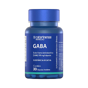 Gaba 100mg/cap - 30 caps - Catarinense