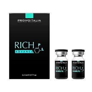 Bioestimulador Rich PL Advance 2x5ml - Plasma Rico em Plaquetas