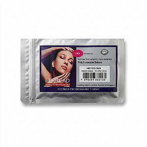 Fio de PDO Espiculado 19G 38x80mm - 5 Blisters c/4 fios